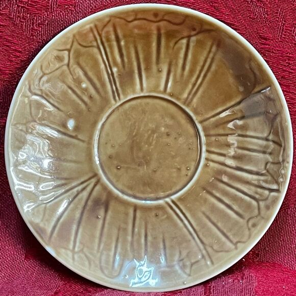 Antique RARE “Tree Trunk” Look Porcelain Demitasse Teacup and Saucer - Picture 8 of 15